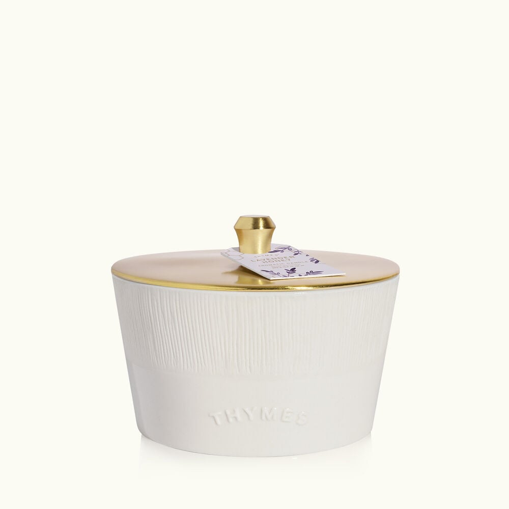Thymes Lavender Honey 3-Wick Candle image number 1